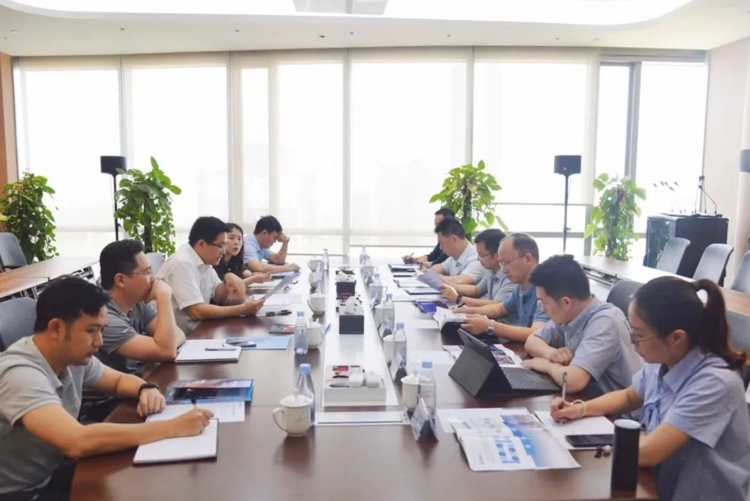 广西推算中心董事长黄永刚一行到访币赢官网集团